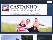 Tablet Screenshot of castanhofinancialgroup.com